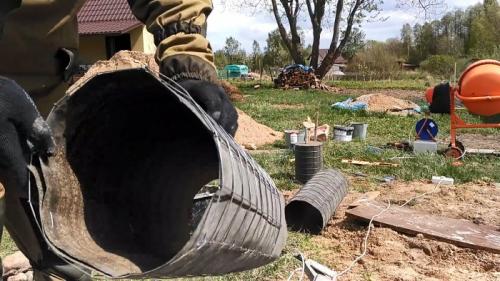 Фундамент на сваях своими руками. Процесс заливки свай