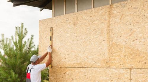 Чем крепить ОСБ к каркасу. Монтаж ОСБ