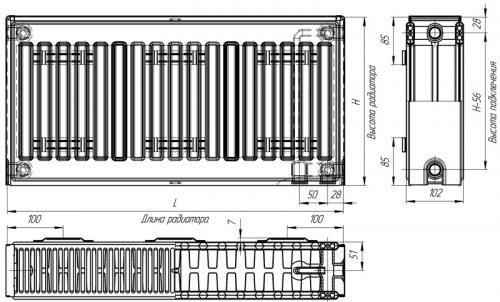 Стальной панельный радиатор. Плюсы и минусы стальных радиаторов отопления