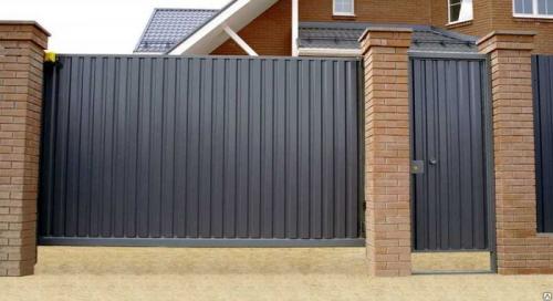 Как сделать красивые ворота из профнастила. Ворота из профнастила: как построить своими руками красивые и качественные ворота (155 фото + видео)