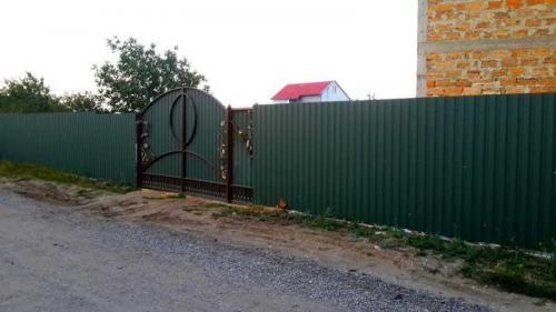 Как сделать красивые ворота из профнастила. Ворота из профнастила: как построить своими руками красивые и качественные ворота (155 фото + видео)