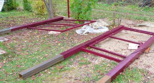 Чертеж ворот с калиткой из профнастила. Ворота из профлиста своими руками. Чертежи, схемы, инструкция