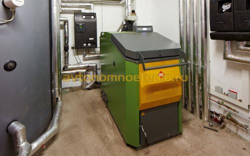 Шахтный котел нижнего горения. Котлы с нижним горением