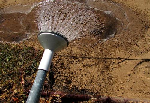 Укладка тротуарной плитки 30 на 30 на песок. Вариант 1: на песчаной основе