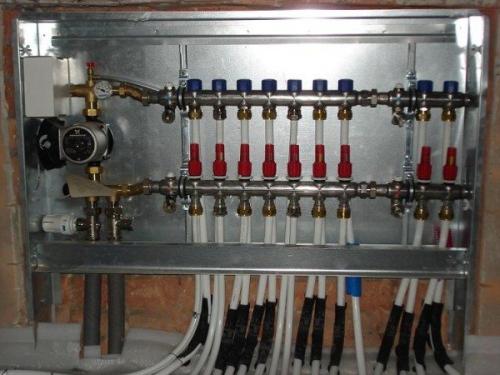 Коллектор для теплого пола своими руками из полипропилена. Коллекторно-лучевая система отопления