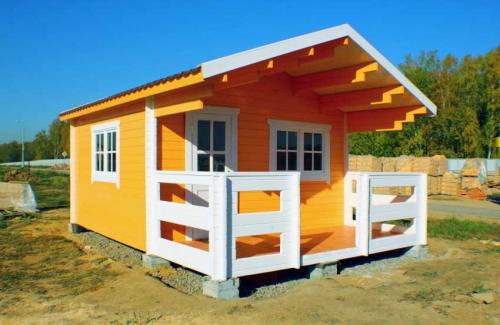 Дачный домик своими руками из подручных материалов. Летний домик своими руками – основные этапы строительства и оформления (95 фото)