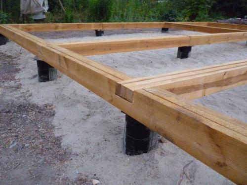 Каркасный дом 3 на 4 СВОИМИ руками. Шаг второй. Каркас, нижняя обвязка