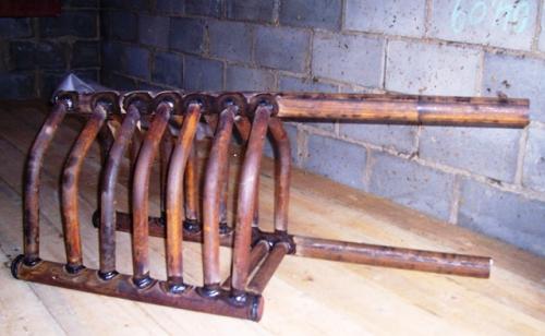 Котел в кирпичную печь для загородного дома своими руками. Сооружение теплообменника 07