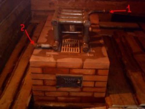 Котел в грубу своими руками. Про теплообменник