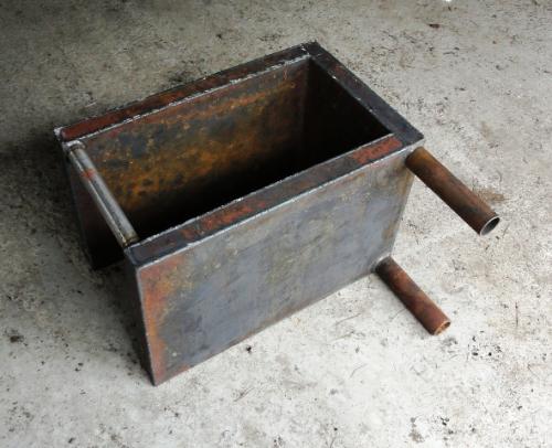 Котел в кирпичную печь для загородного дома своими руками. Сооружение теплообменника 03