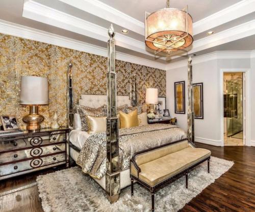 Обои для спальни 2023 года. Обои для спальни 2023 — красивый дизайн обоев для интерьера маленькой и большой спальни в современном стиле + фото 19