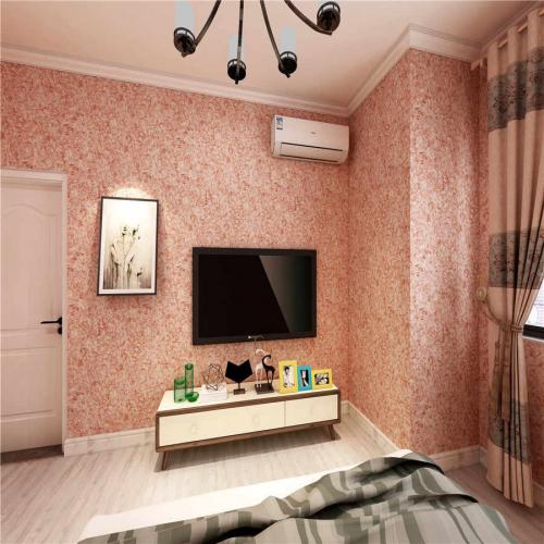 Нежные обои в спальню. Материалы обоев для спальни