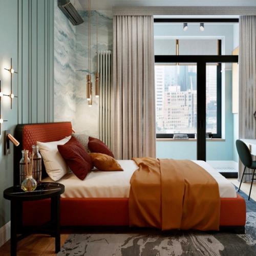 Обои для спальни 2023. Какие выбрать обои в спальню в 2023 году: главные тренды и 114 фото 09 Обои для спальни 2023. Какие выбрать обои в спальню в 2023 году: главные тренды и 114 фото 09