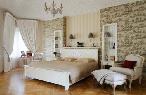 Комбинация обоев в спальне. Каково предназначение комбинации обоев