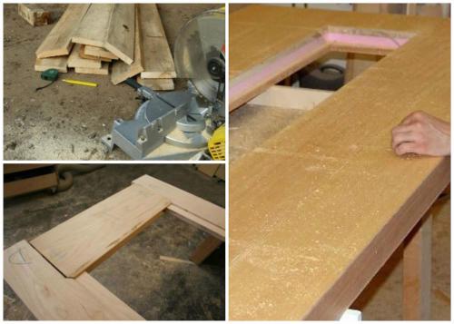 Дверь своими руками из фанеры. Пошаговая инструкция, как изготовить дверную коробку из фанеры своими руками