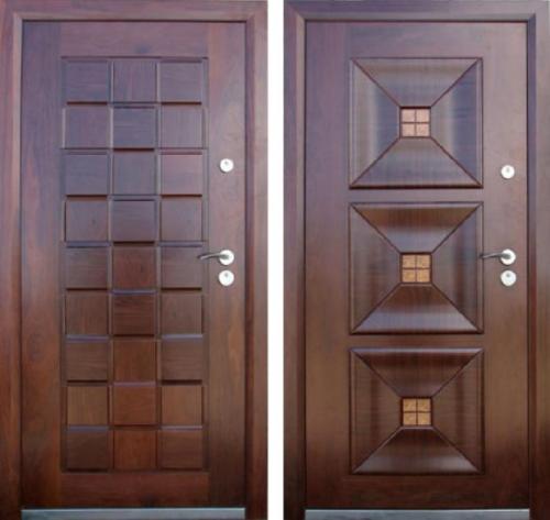 Какую дверь поставить в частный дом, чтобы не промерзала. Отделка дверного полотна