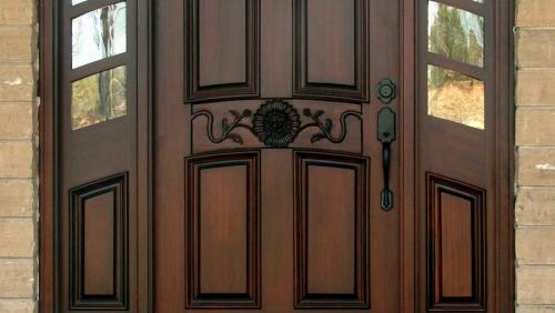 Двери деревянные входные. Входные деревянные двери – устройство, особенности изготовления и советы, как выбрать деревянную дверь правильно