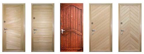 Чем обшить входную деревянную дверь с улицы. Как и чем обшить входные двери квартиры или дома: выбор материалов и инструкция по монтажу