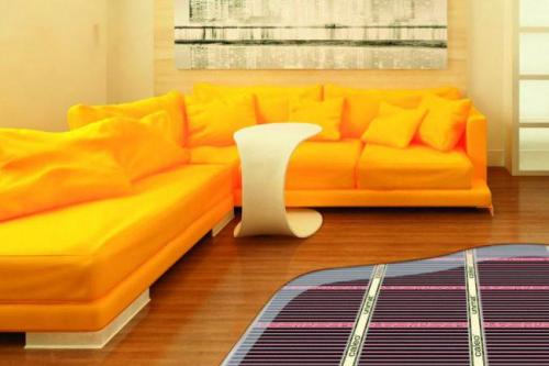 Монтаж электрического теплого пола под линолеум. Почему ИК пленка – лучший теплый пол под линолеум