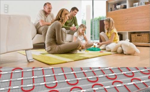 Самостоятельный монтаж теплого пола под.. Кабельные полы 10