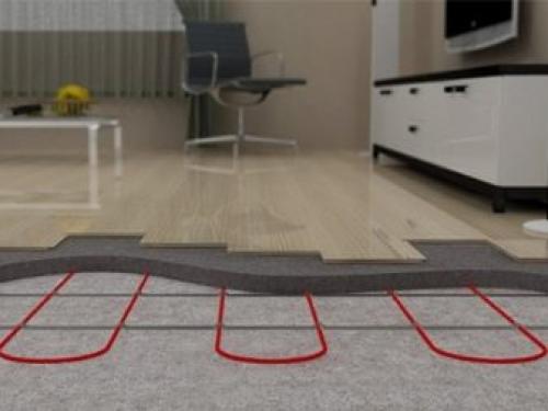 Самостоятельный монтаж теплого пола под.. Кабельные полы 11