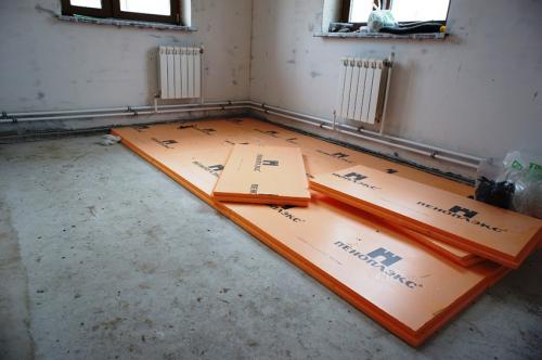 Как сделать водяные теплые полы в частном доме. Подготовка помещения