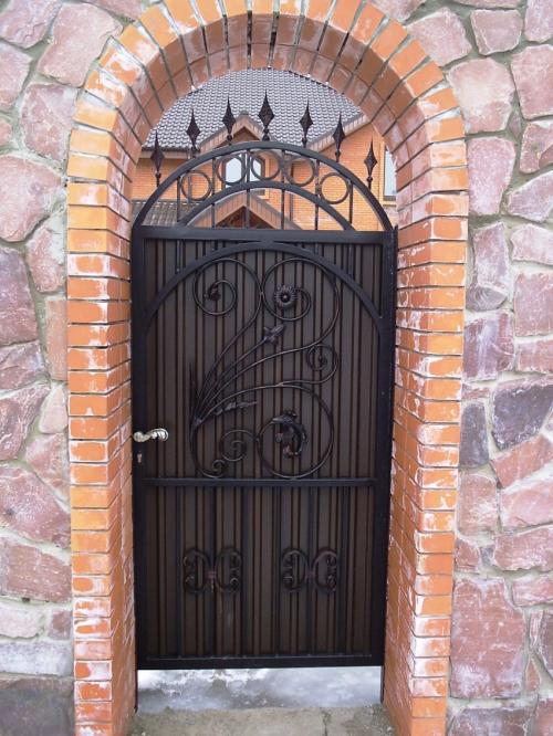 Калитка своими руками. Изделие из профнастила