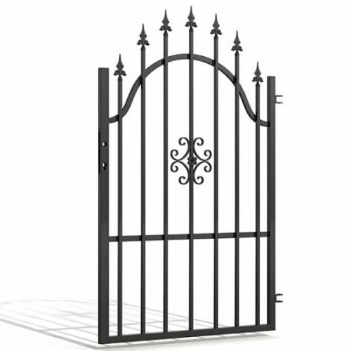 Калитка из профнастила своими руками это не трудно. Установка опорных столбов 18