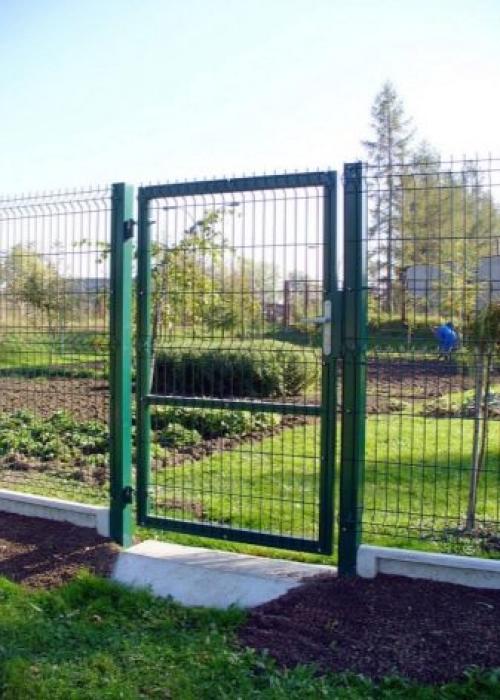 Калитка из профнастила своими руками это не трудно. Установка опорных столбов 12