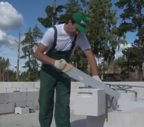 Кладка газобетонных блоков. Как правильно вести кладку