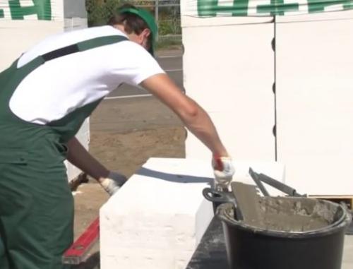 Кладка газобетонных блоков. Как правильно вести кладку