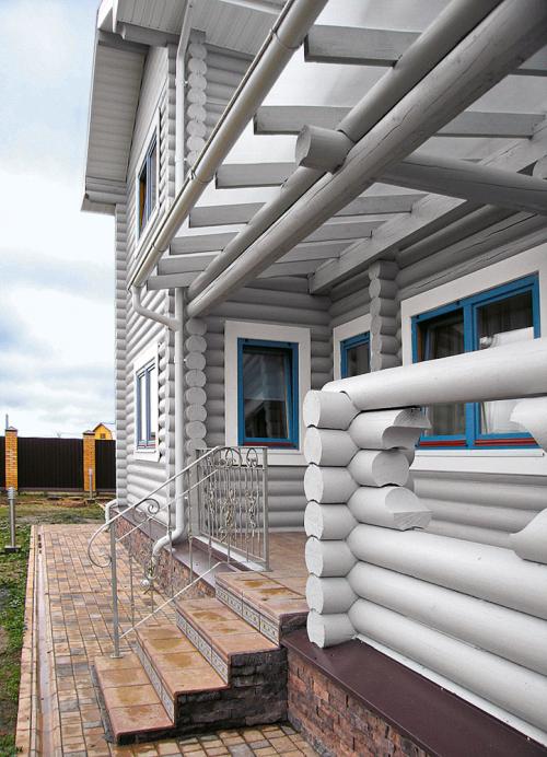 Оцилиндрованное бревно или клееный брус: что выбрать для строительства 01