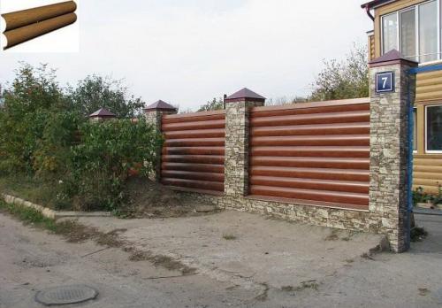 Обшивка дома металлосайдингом под бревно. Что такое металлический сайдинг под бревно