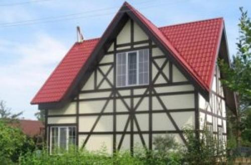 Создание фасада под фахверк из цсп: основные принципы и техники 09