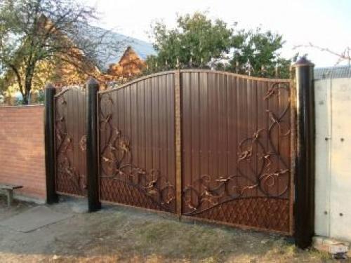 Лучшие чертежи ворот и калиток из профнастила. Создаём чертёж 02 Лучшие чертежи ворот и калиток из профнастила. Создаём чертёж 02