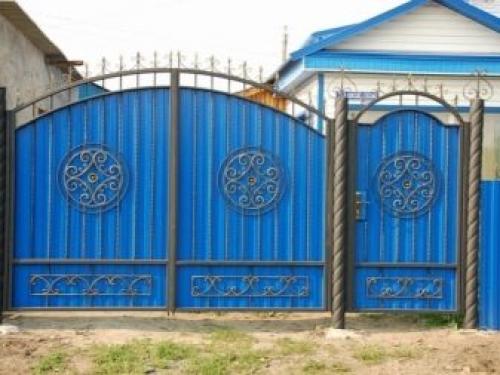 Лучшие чертежи ворот и калиток из профнастила. Создаём чертёж 06 Лучшие чертежи ворот и калиток из профнастила. Создаём чертёж 06