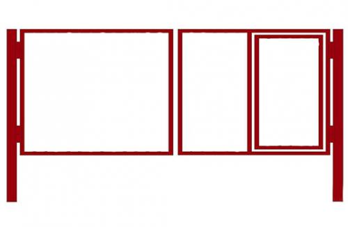 Как рассчитать бюджет для установки распашных ворот из профнастила 08 Как рассчитать бюджет для установки распашных ворот из профнастила 08