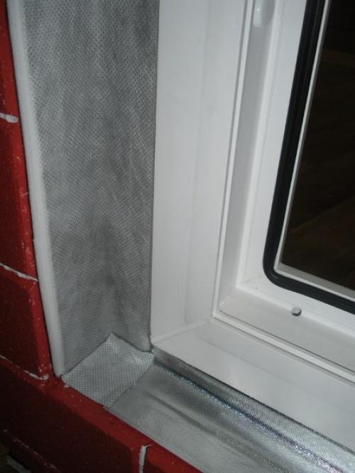 Герметизация окон пвх внешняя. Устройство гидро и пароизоляции окон