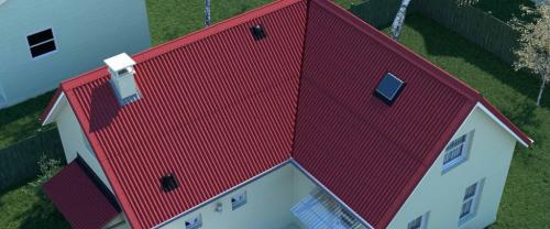 Какие материалы используются для изготовления бесплатных крыш домов. Листовые материалы