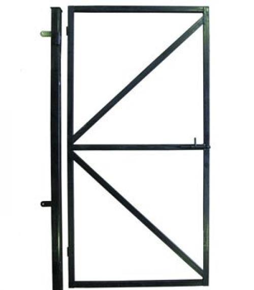 Профессиональный выбор: калитка для забора из профнастила 05