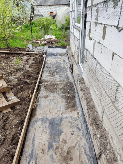 Как подготовить поверхность для отмостки. Бетонная отмостка своими руками