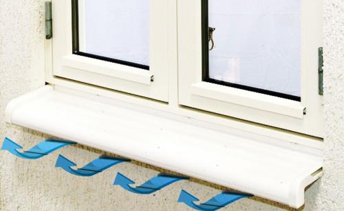 Вопрос по щели между подоконником и окном.  Первый способ борьбы со щелью 05