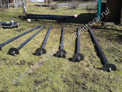 Винтовые сваи: основные типы и их характеристики 01