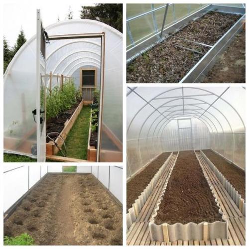 Как выбрать правильные грядки для теплицы: подбор и установка 18 Как выбрать правильные грядки для теплицы: подбор и установка 18