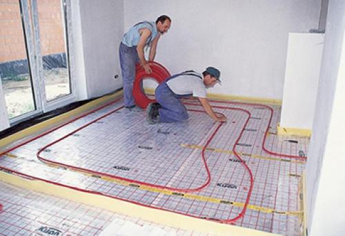 Водяной теплый пол под плитку. Укладка теплого водяного пола под плитку: рекомендации и пошаговая инструкция