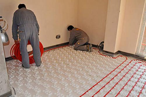 Водяной теплый пол под плитку. Укладка теплого водяного пола под плитку: рекомендации и пошаговая инструкция