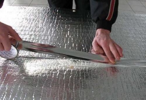 Монтаж инфракрасного теплого пола под линолеум. Порядок монтажа пленки