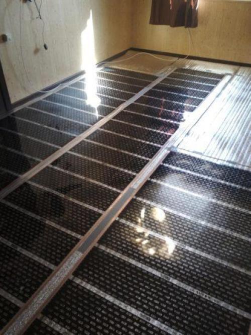 Инфракрасный теплый пол. Особенности пленочного теплого пола