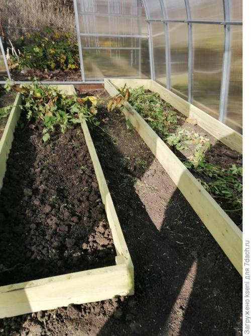 Готовим тёплую грядку с осени. Готовим сани летом, а грядки осенью!