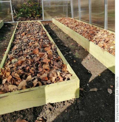 Готовим тёплую грядку с осени. Готовим сани летом, а грядки осенью!